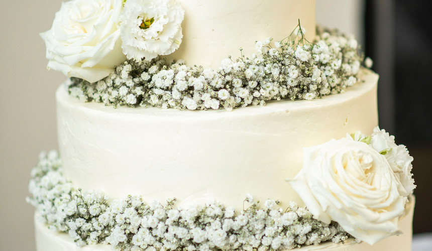 Luxusní svatební dort