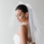 Svatební závoj pro nevěstu z jemného tylu