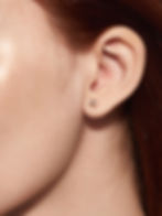 Diamantové svatební náušnice s emerald brusem v peckovém provedení