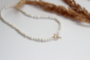 Luxusní svatební náhrdelník s pravými říčními perlami