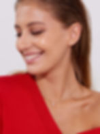 Svatební diamantový náhrdelník ve tvaru květu na jemném řetízku